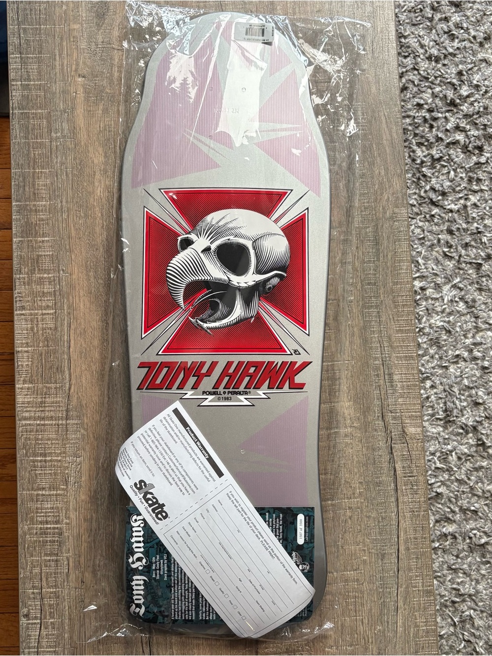 Powell Peralta Bones Brigade TONY HAWK Series 12 Skateboard Deck